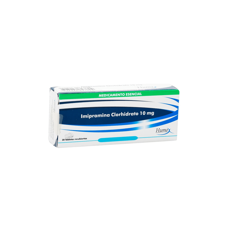 Imipramina 10 Mg Caja X 20 Tabletas Humax