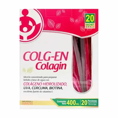 Colg-En Durazno Caja X 20 Sachets 20 Ml Padel
