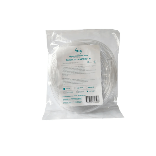 Cánula De Oxígeno Nasal Pediátrico X 7 Metros Berri