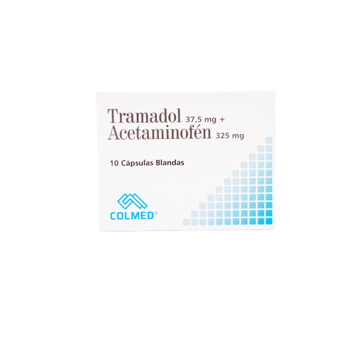 Tramadol 37.5 + Acetaminofem 325 Mg Caja X 10 Cápsulas Procaps
