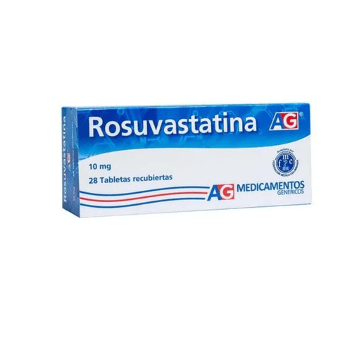 Rosuvastatina 10 Mg Caja X 28 Tabletas Recubiertas American Generics