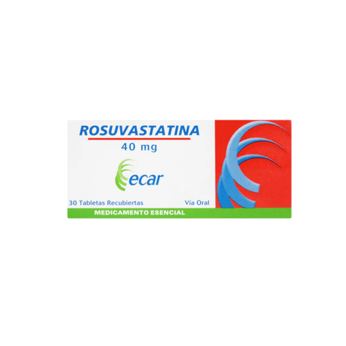 Rosuvastatina 40 Mg Caja X 30 Tabletas