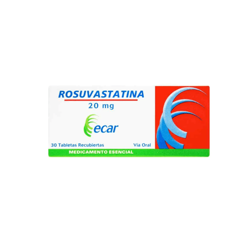 Rosuvastatina 20 Mg Caja X 30 Tabletas