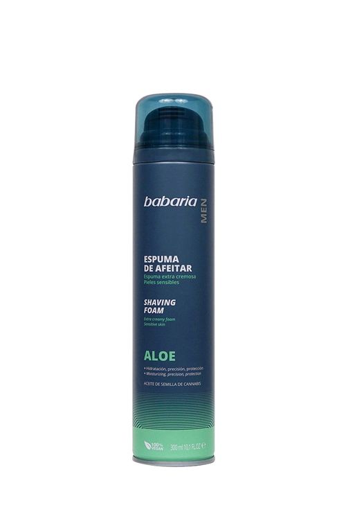 Espuma De Afeitar Babaria Aloe Frasco X 300 Ml