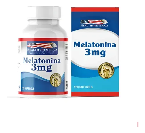 Melatonina 3 Mg Caja X 120 Cápsulas Healthy