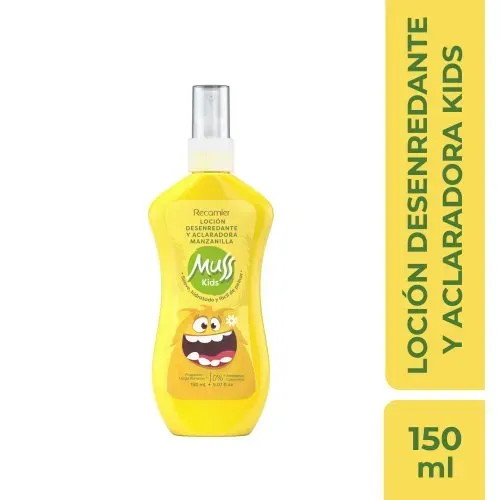 Loción Muss Kids Spray Desenredante 150 Ml Recamier