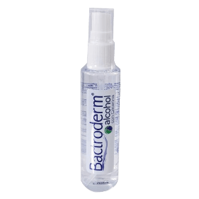 Bactroderm Alcohol Con Glicerina Spray 58 Ml Ecar