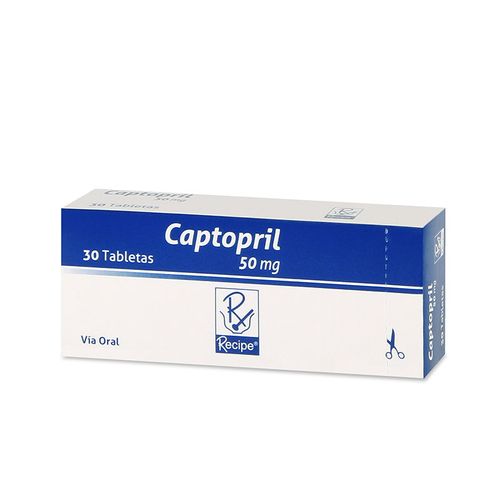 Captopril 50 Mg Caja X 30 Tabletas Recipe