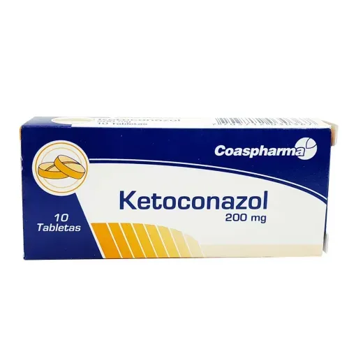 Ketoconazol 200 Mg Caja X 10 Tabletas Coaspharma