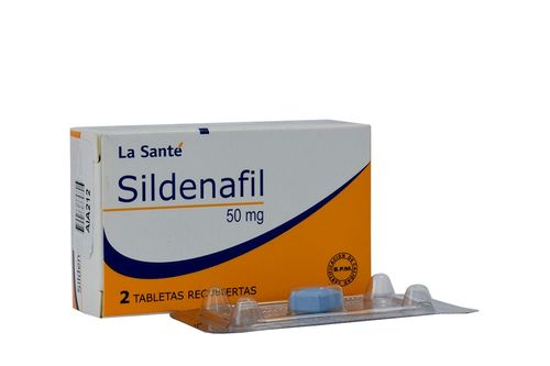 Sildenafil 50 Mg Caja X 2 Tabletas La Santé