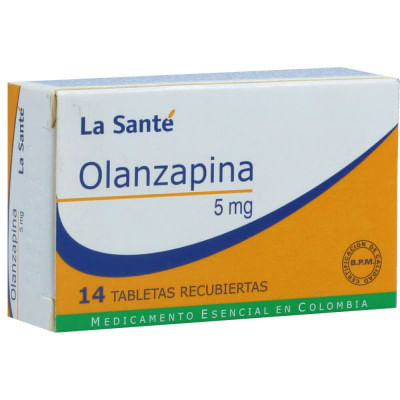 Olanzapina 5 Mg Caja X 14 Tabletas La Santé