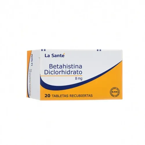 Betahistina 8 Mg Caja X 20 Tabletas La Santé