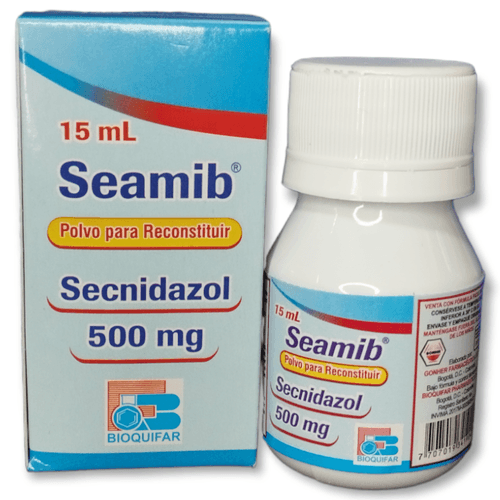 Seamib Secnidazol 500 Mg Frasco X 15 Ml Suspensión Oral Bioquifar