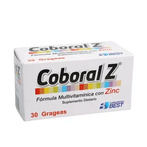 Coboral Z Frasco X 30 Tabletas Best