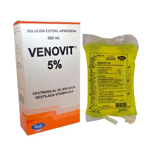 Venovit 0.05 Bolsa 500 Ml Solución Inyectable Quibi