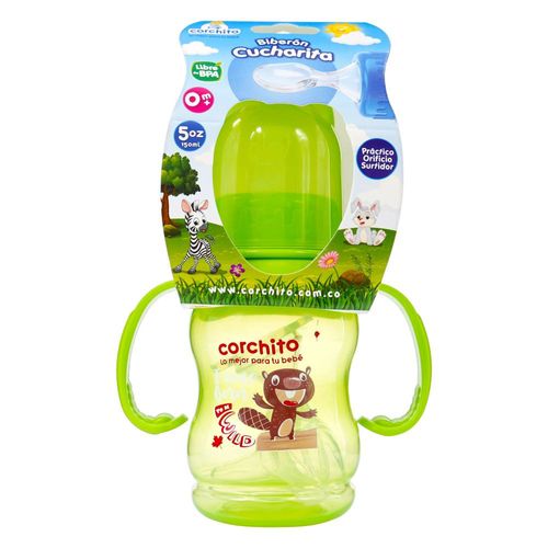 Biberón Cucharita Corchito Solapa Andina