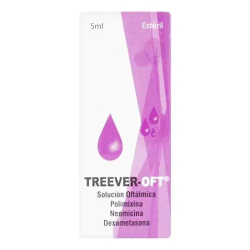 Treever-Oft Solución Oftálmica Frasco X 5 Ml Quirupos