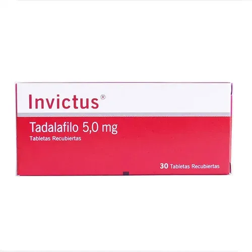 Invictus Tadalafilo 5 Mg Caja X 30 Tabletas Recubiertas Siegfried