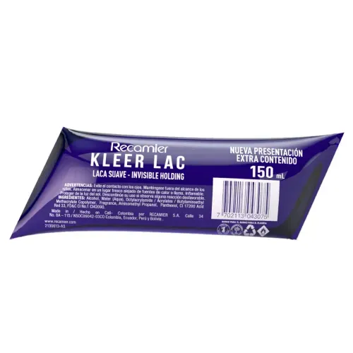 Laca Kleer Suave Sachet 150 Ml Recamier