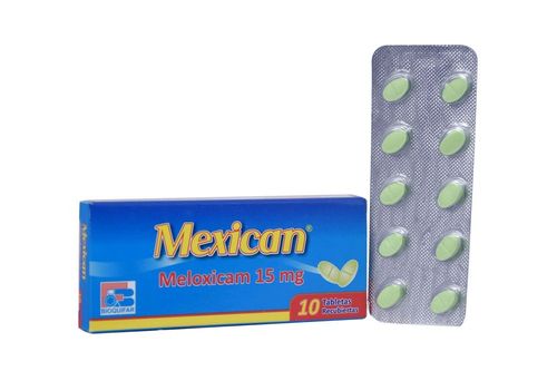 Mexican Meloxicam 15 Mg 15 Mg Caja X 10 Tableta Bioquifar