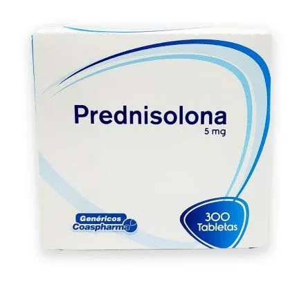 Prednisolona 5 Mg Caja X 300 Tabletas Coaspharma