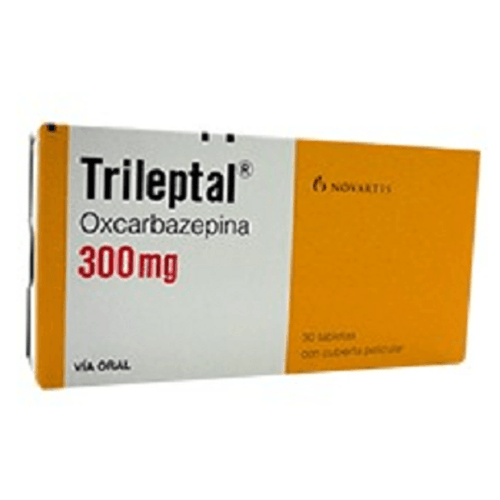 Trileptal Oxcarbazepina 300 Gr Caja X 30 Comprimidos Novartis