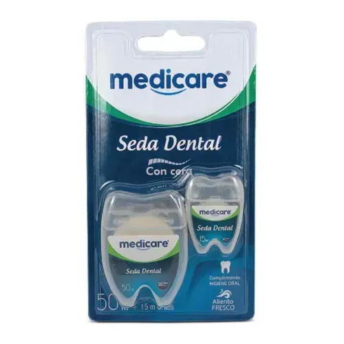 Seda Dental Medicare Menta Tubo X 50 Metros + 15 Metros Option