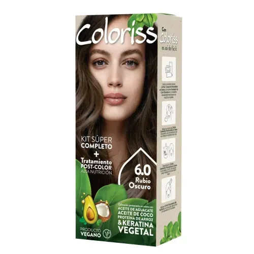 Tinte Coloriss Rubio Oscuro Estuche 6 Recamier