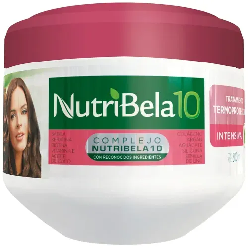 Tratamiento Capilar Nutribela Termoprotección Frasco X 300 Ml Quala
