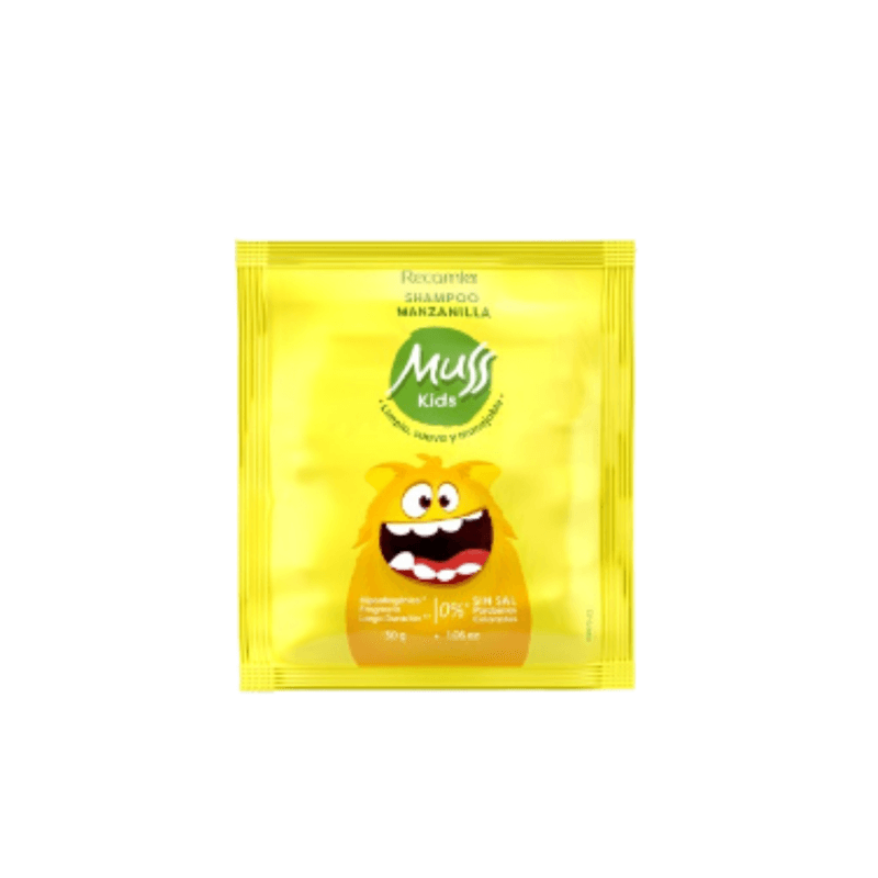 Shampoo Muss Kids Manzanilla Sachet x 30 g