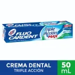 Crema Dental Fluocardent Turbo Fresh 50 ml