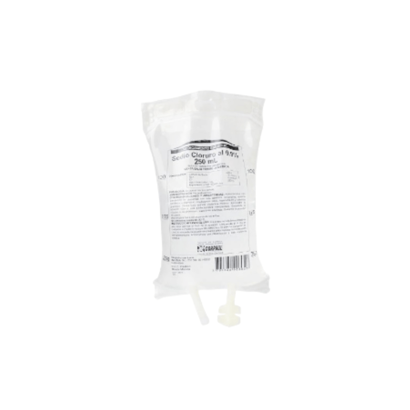 Cloruro de Sodio 0.9% Solución PVC x 500 ml