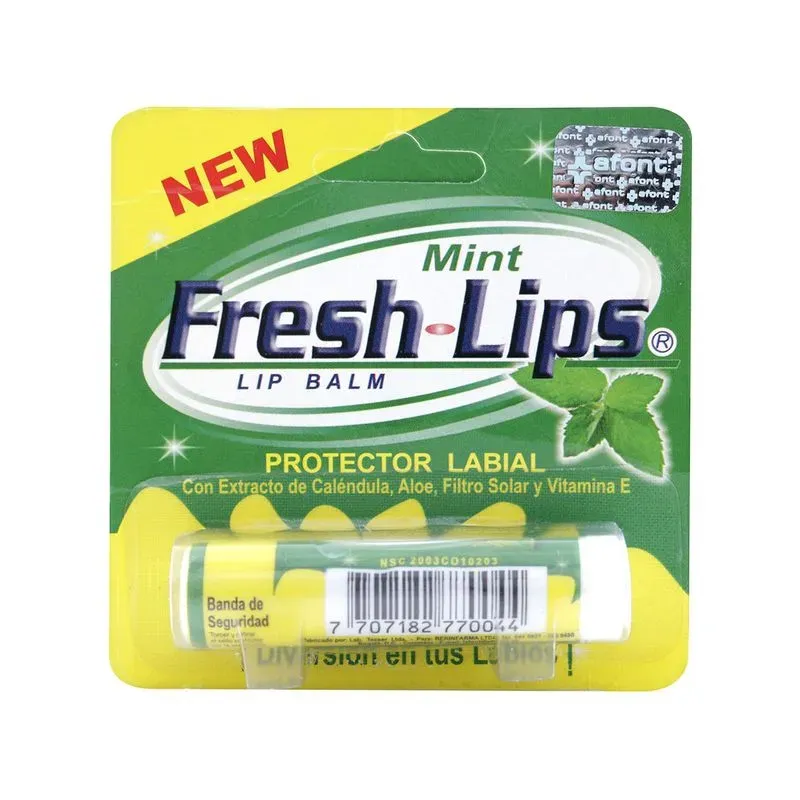 Protector Labial Fresh-Lips Sabor Menta x 4.2 g