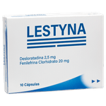 Lestyna 2.5 mg/20 mg Caja x 10 Cápsulas