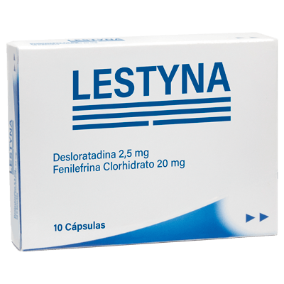 Lestyna 2.5 mg/20 mg Caja x 10 Cápsulas