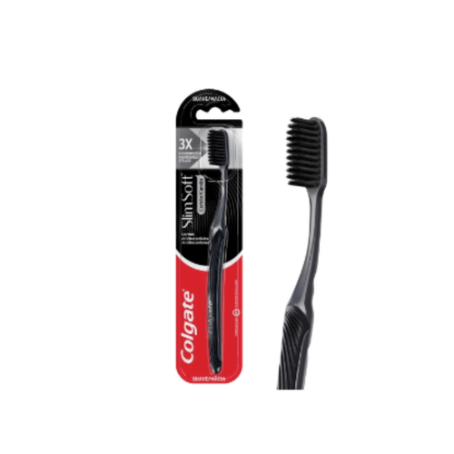Cepillo Dental Colgate SlimSoft Carbón Unidad
