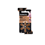 Pila Duracell Zinc Tipo 312 Audífono 6