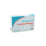Tensypres-K 50 Mg Tabletas Antihipertensivo 250