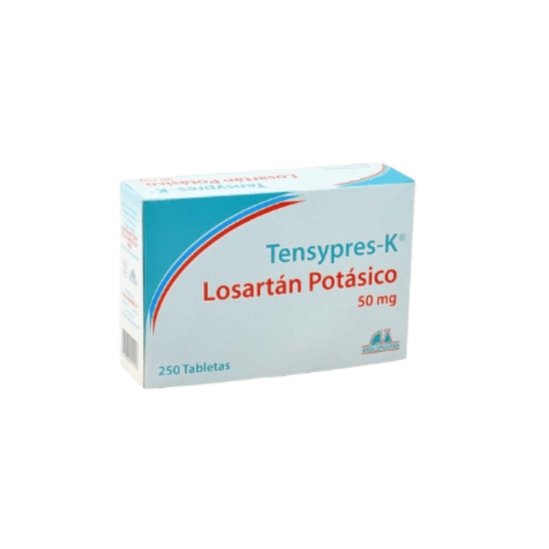 Tensypres-K 50 Mg Tabletas Antihipertensivo 250