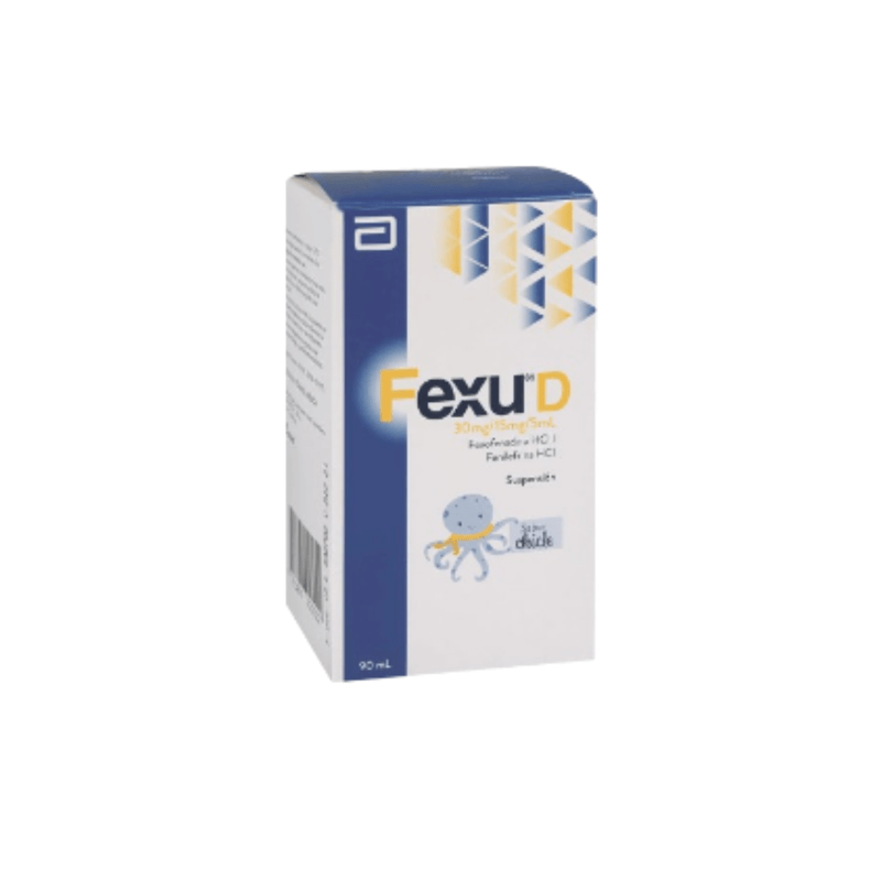 Fexu D Suspensión Antialérgico 30/5Mg/5Ml