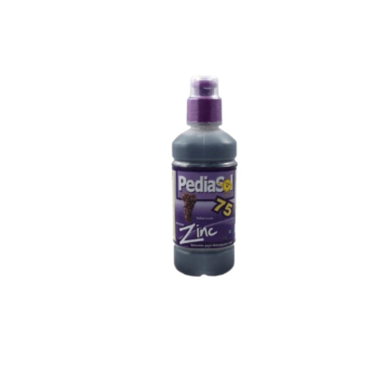 Pediasol 60 Zinc Sabor Uva Frasco 250 Ml