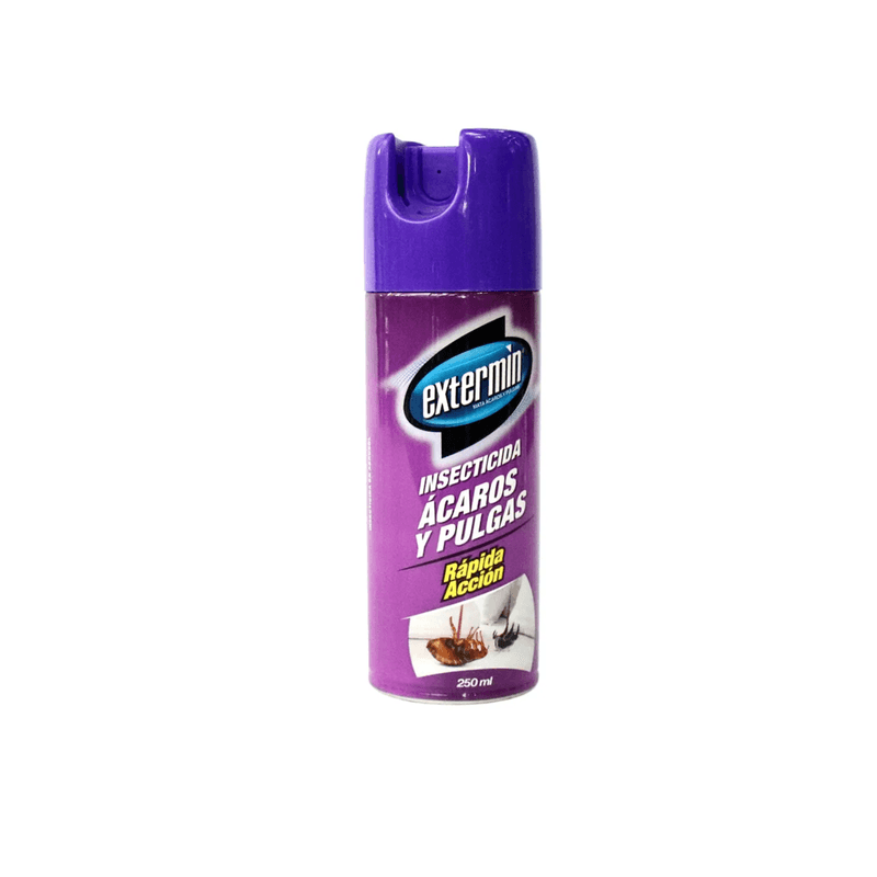 Insecticida Extermin Ácaros Pulgas 250 Ml