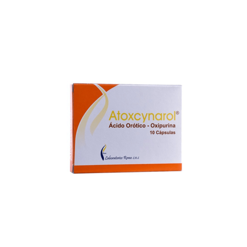 Atoxcynarol 150 Mg / 75 Mg Caja 10 Cápsulas