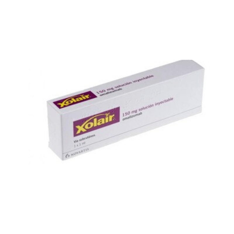 Xolair Inyectable 150 Mg / 1 Ml Caja 1 Ampolla