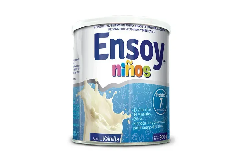 Ensoy Niños Sabor Vainilla Lata 900 Gramos