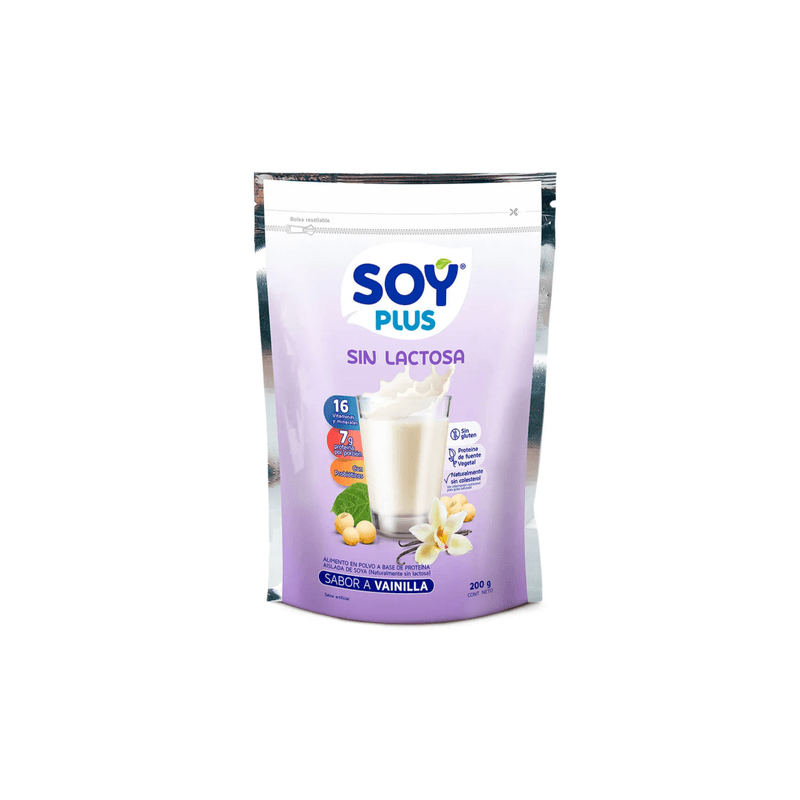 Soy Plus Vainilla Sin Lactosa Doypack 200 g
