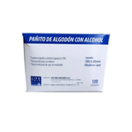 Pañitos Con Alcohol Caja 100 Unidades