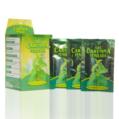 Gel Carerina Fenolada 12 Gr Display 12 Sachets