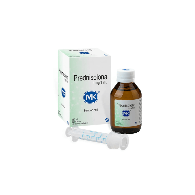 Prednisolona Jarabe Uva 1 Mg 120 Ml Dosificador