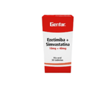 Ezetimiba Simvastatina 10/40 Mg Tabletas 30